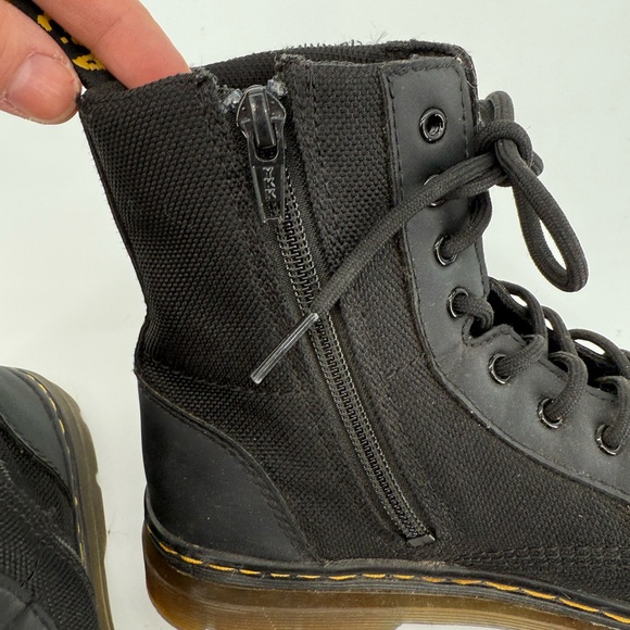Dr. Martens Black Combat Boots - Picture 7 of 11